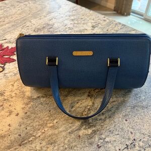Burberry Vintage Blue Bag with Novacheck Interior